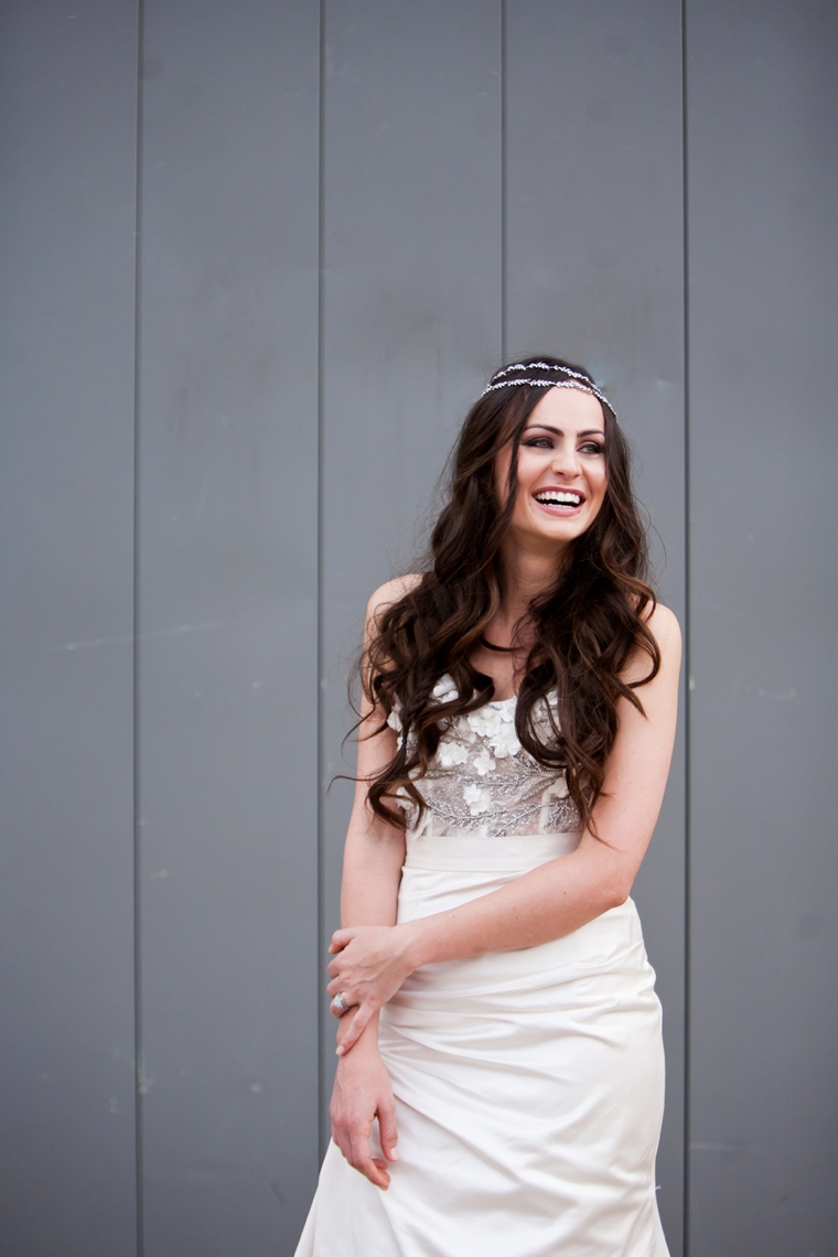 Modern Silver and Gray Wedding Inspiration via TheELD.com