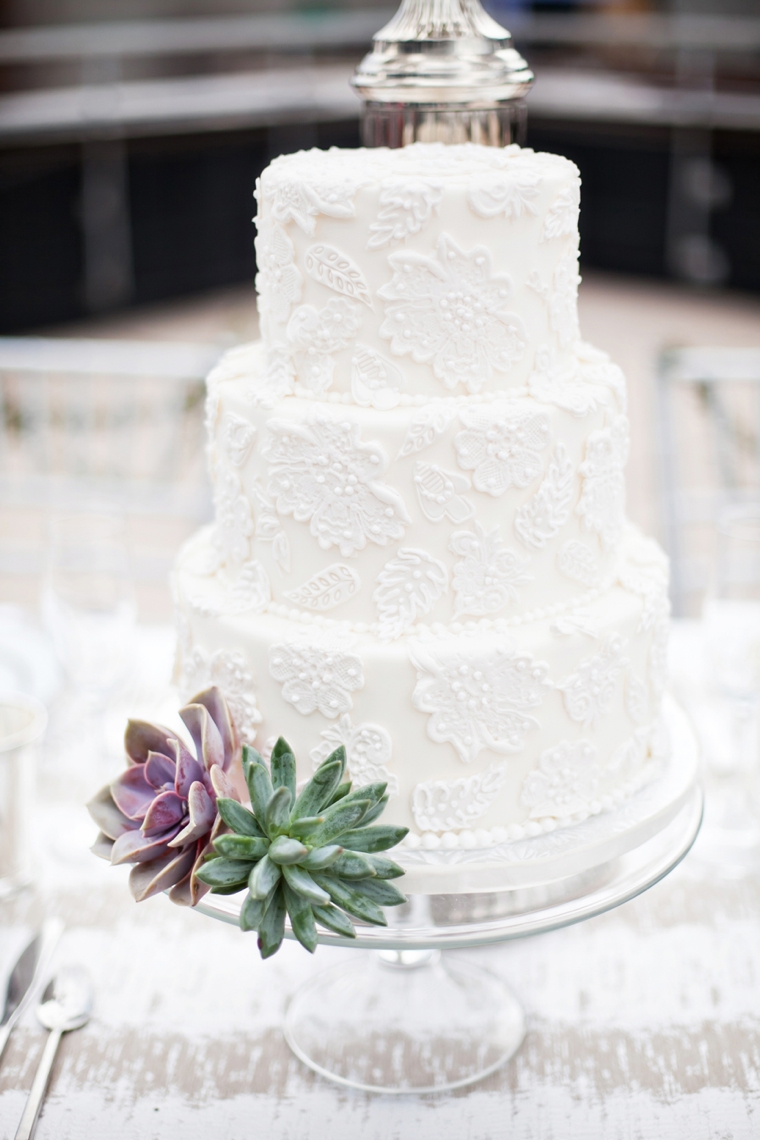 Modern Silver and Gray Wedding Inspiration via TheELD.com