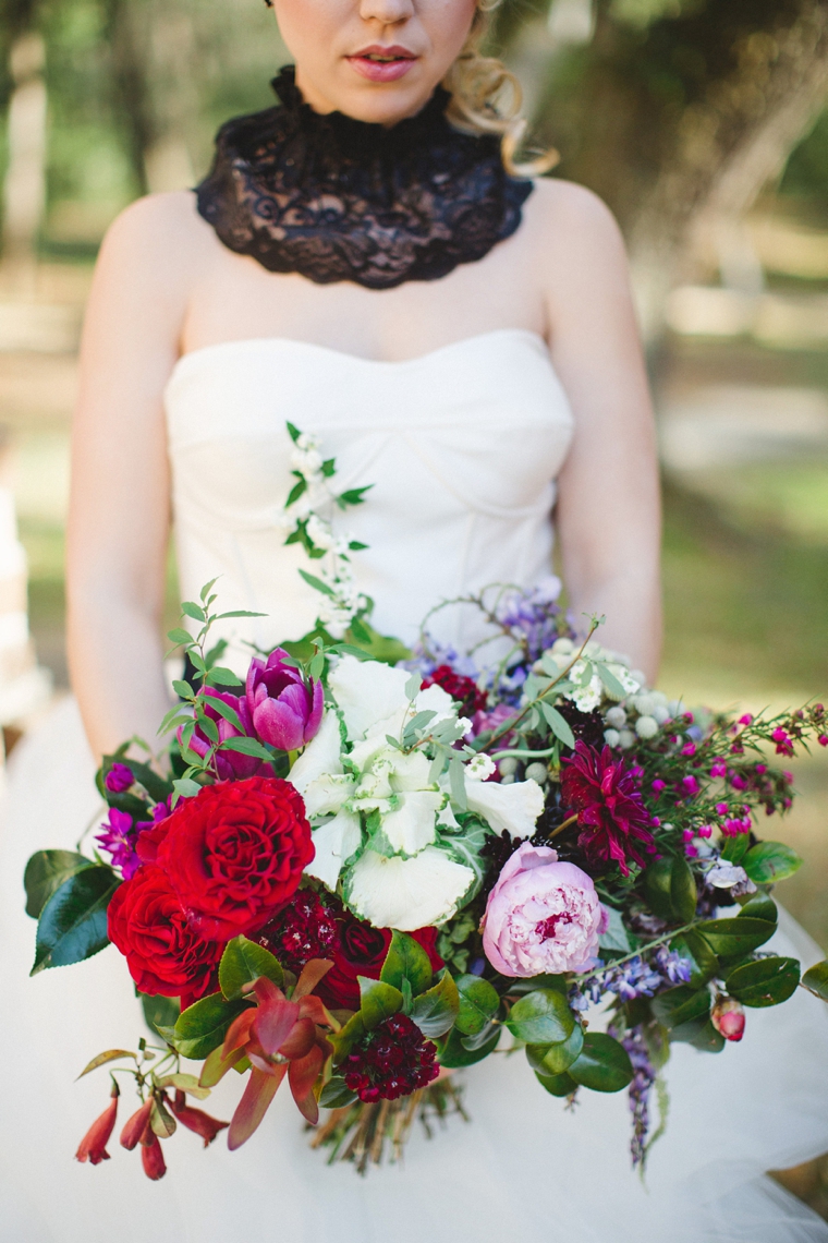 Dramatic, Dark & Romantic Wedding Ideas via TheELD.com