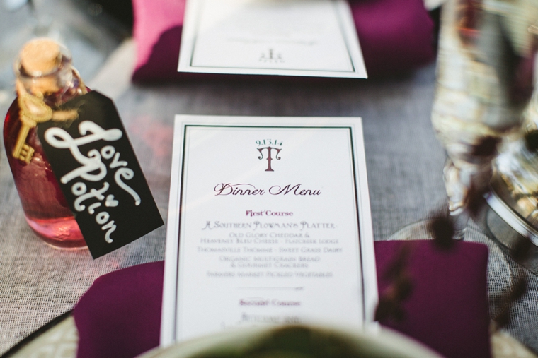 Dramatic, Dark & Romantic Wedding Ideas via TheELD.com