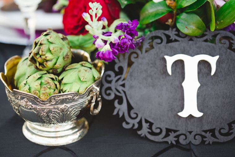 Dramatic, Dark & Romantic Wedding Ideas via TheELD.com