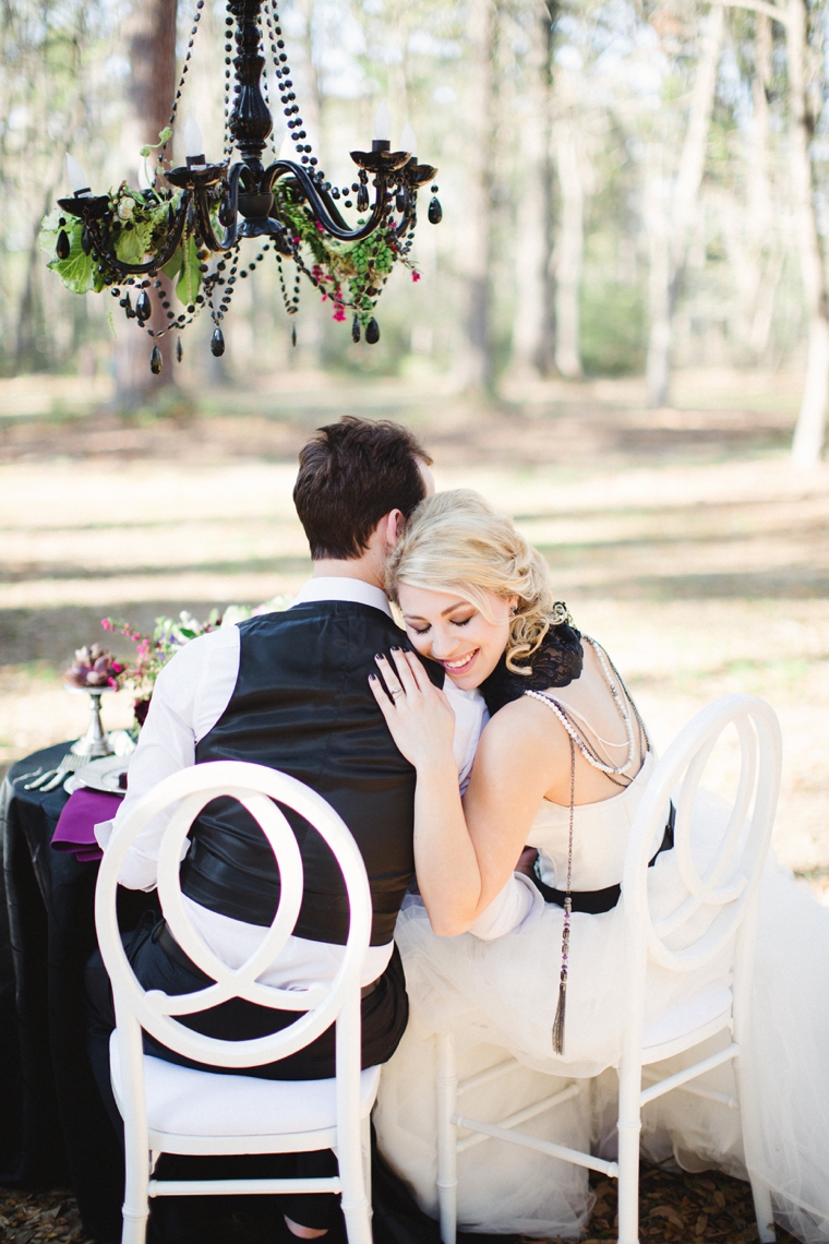 Dramatic, Dark & Romantic Wedding Ideas via TheELD.com