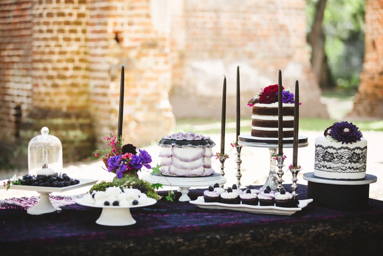 Dramatic, Dark & Romantic Wedding Ideas via TheELD.com