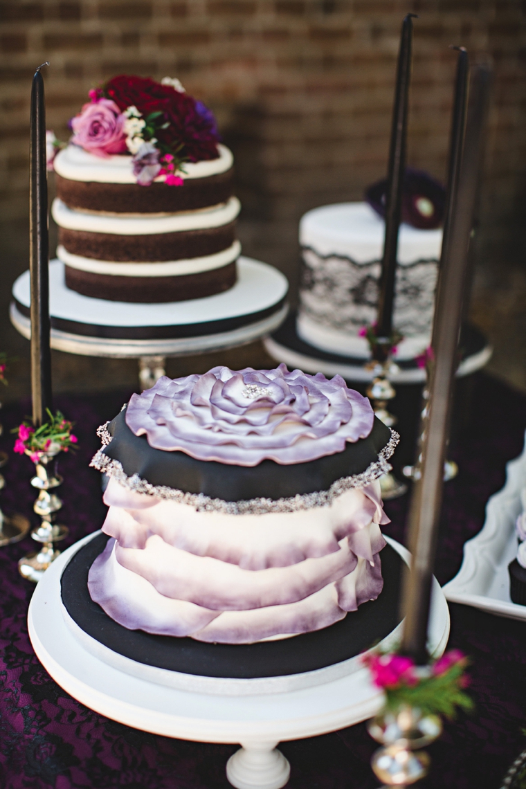 Dramatic, Dark & Romantic Wedding Ideas via TheELD.com