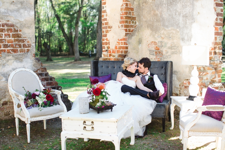 Dramatic, Dark & Romantic Wedding Ideas via TheELD.com