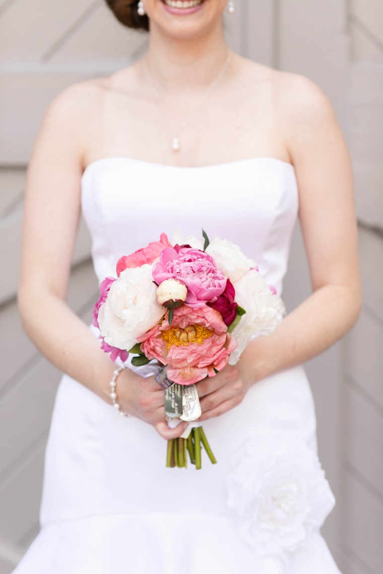 Pink & Orange Vintage Travel Themed Wedding via TheELD.com