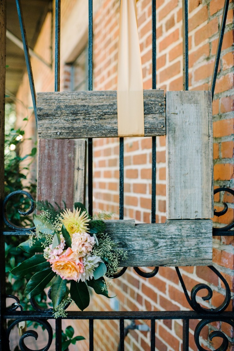A Peach & Blush South Carolina Wedding via TheELD.com
