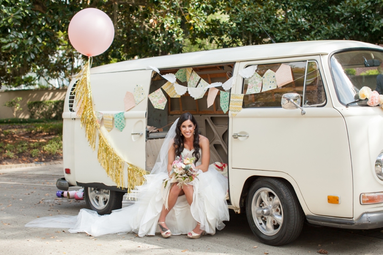 Vintage Romantic Blush and Gold Wedding via TheELD.com