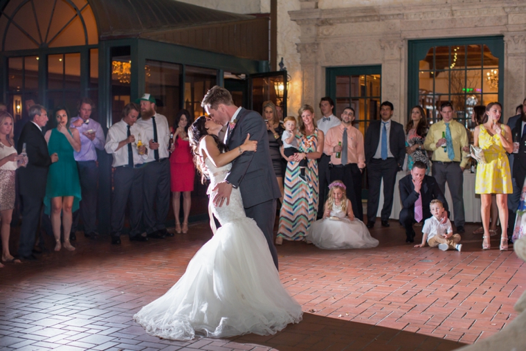 Vintage Romantic Blush and Gold Wedding via TheELD.com