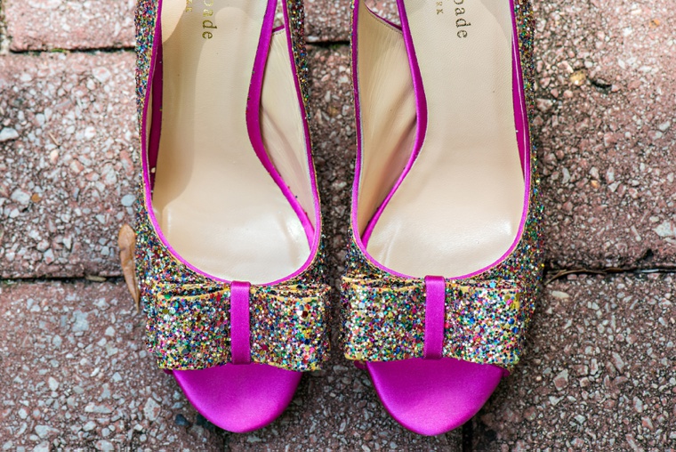 Colorful Glitter & Confetti Inspired Wedding  via TheELD.com