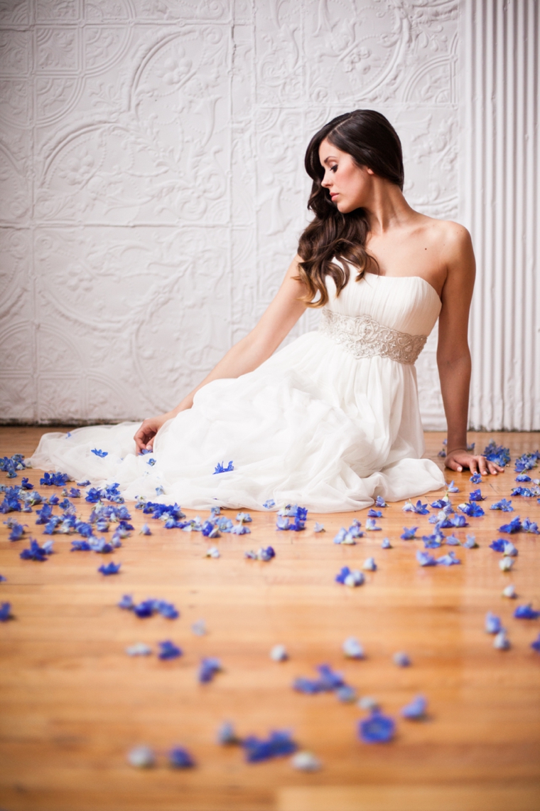 Mediterranean Inspired Orange & Blue Wedding Ideas via TheELD.com