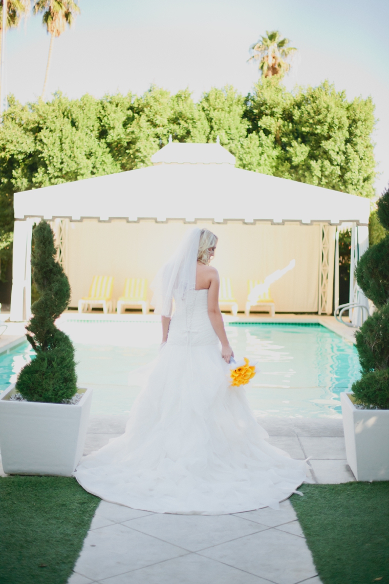 Modern Yellow and Blue Wedding Ideas via TheELD.com