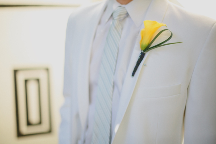 Modern Yellow and Blue Wedding Ideas via TheELD.com