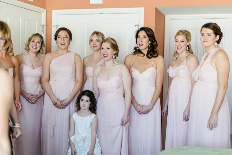 A Romantic Riverfront Blush Wedding via TheELD.com