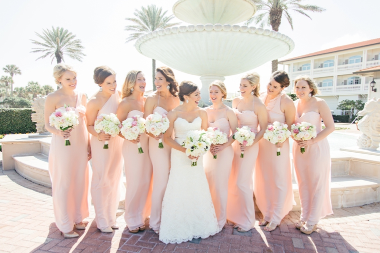 A Romantic Riverfront Blush Wedding via TheELD.com