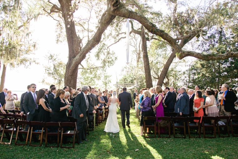 A Romantic Riverfront Blush Wedding via TheELD.com