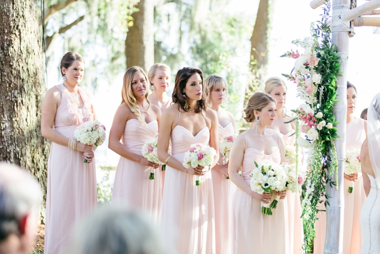 A Romantic Riverfront Blush Wedding via TheELD.com