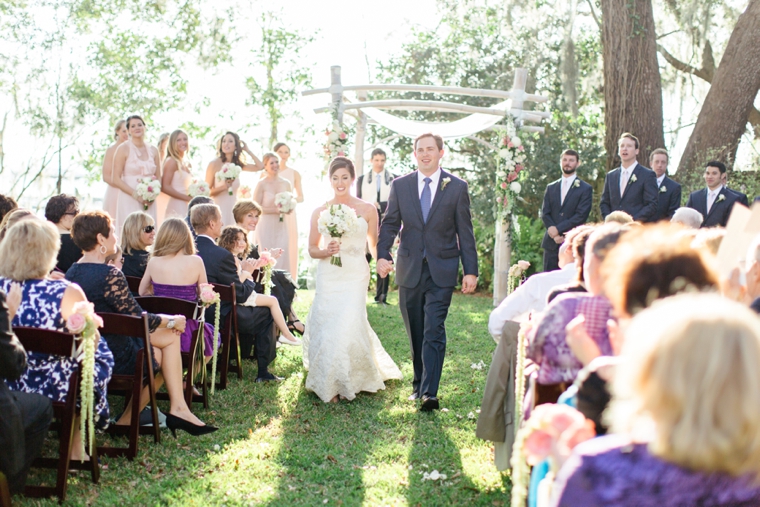 A Romantic Riverfront Blush Wedding via TheELD.com