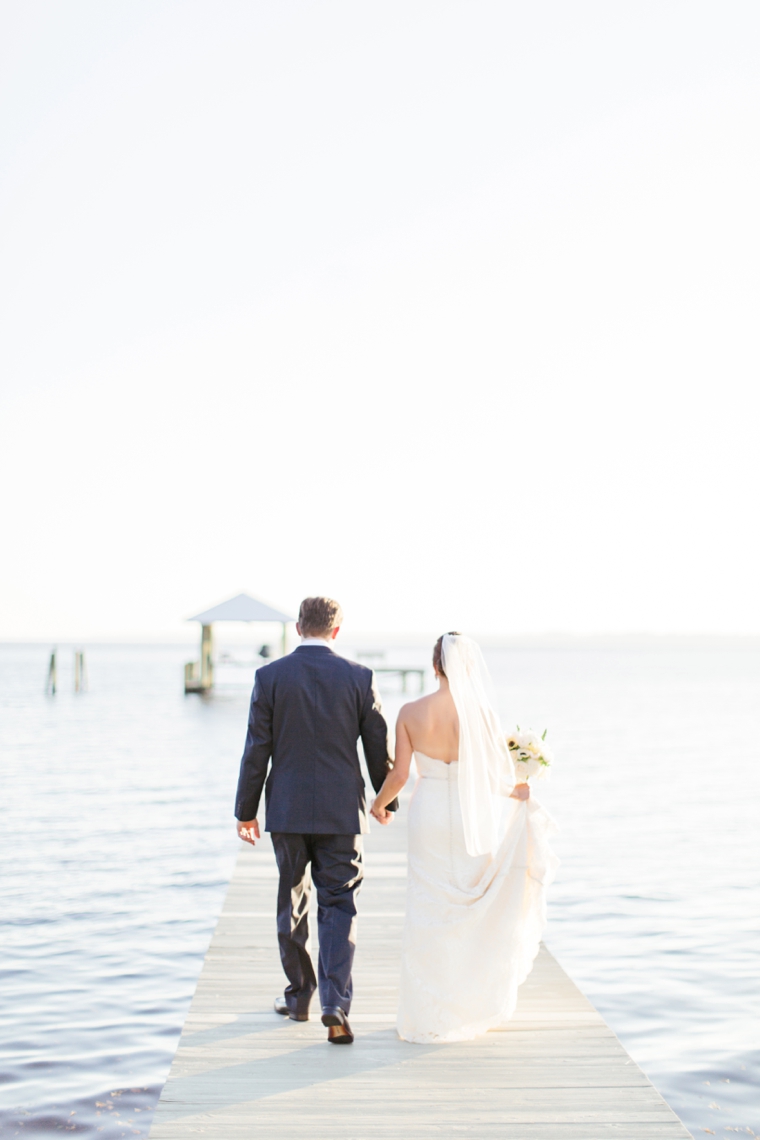 A Romantic Riverfront Blush Wedding via TheELD.com
