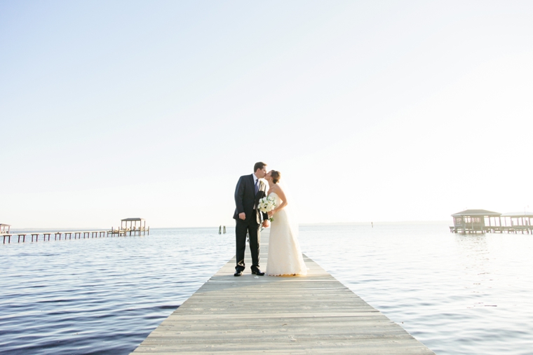 A Romantic Riverfront Blush Wedding via TheELD.com