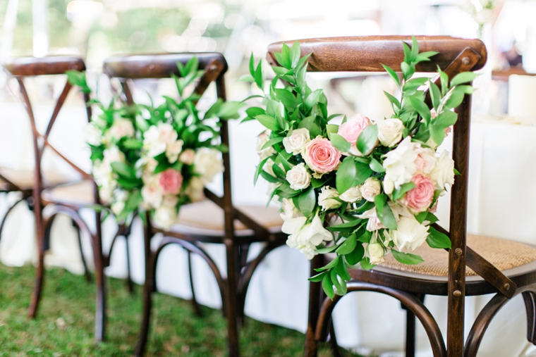 A Romantic Riverfront Blush Wedding via TheELD.com