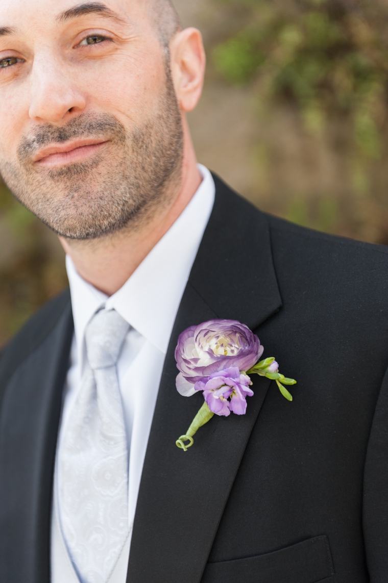 Romantic & Elegant Lavender Wedding via TheELD.com