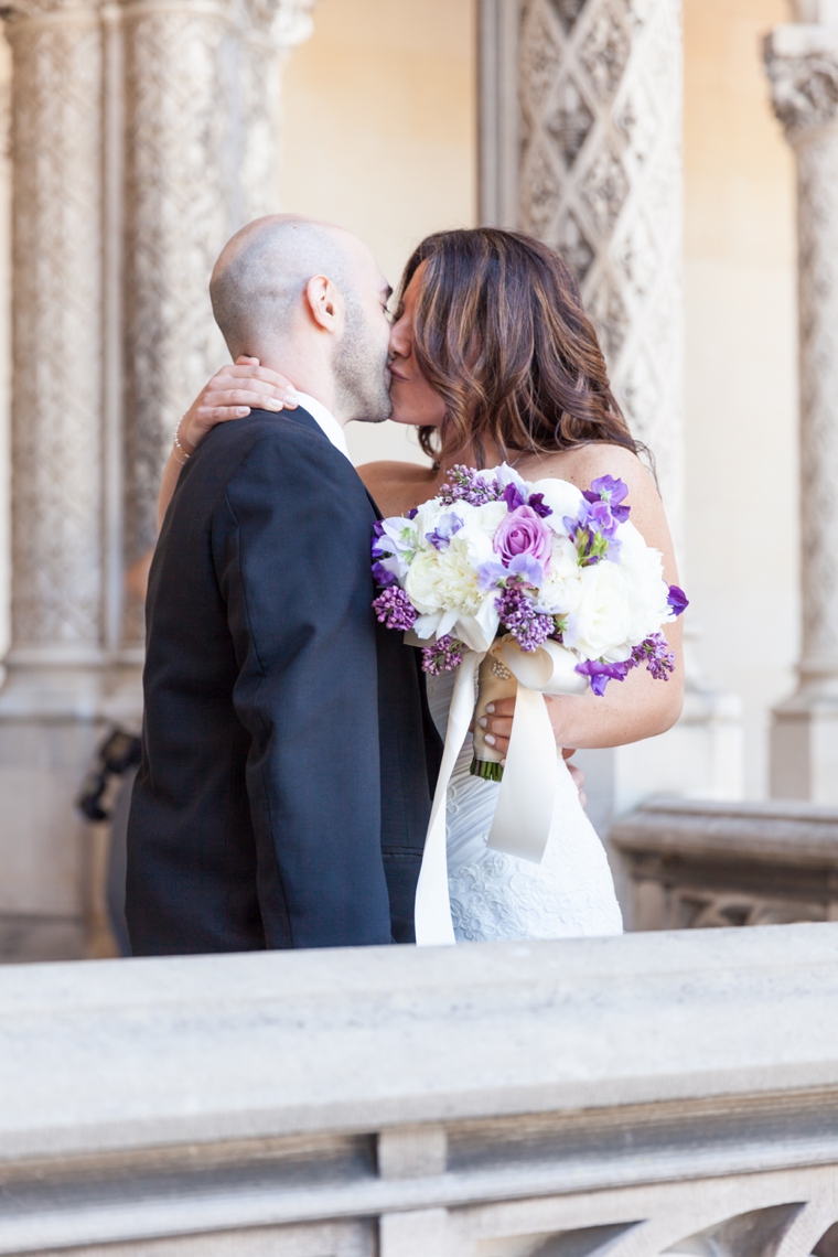 Romantic & Elegant Lavender Wedding via TheELD.com