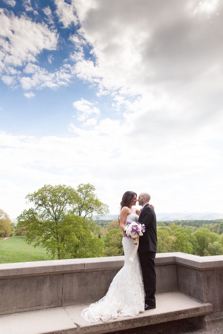 Romantic & Elegant Lavender Wedding via TheELD.com