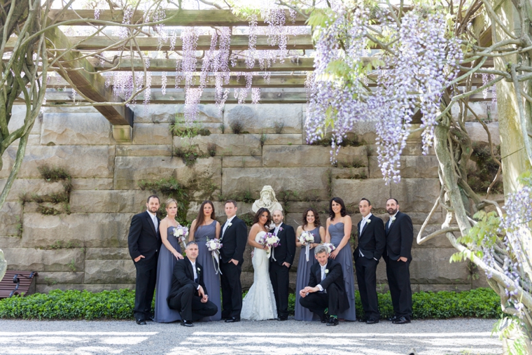 Romantic & Elegant Lavender Wedding via TheELD.com