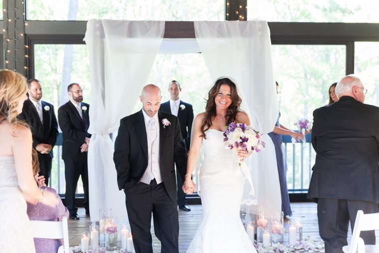 Romantic & Elegant Lavender Wedding via TheELD.com