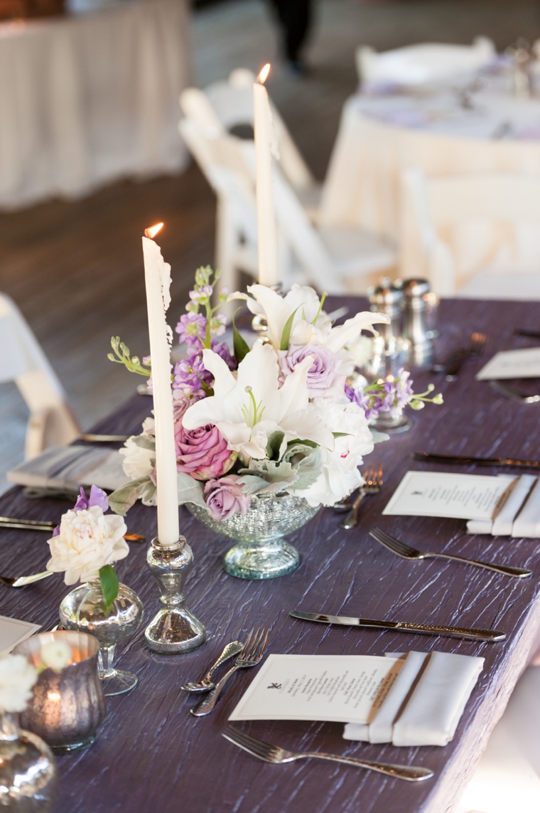 Romantic & Elegant Lavender Wedding via TheELD.com