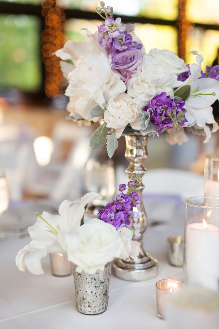 Romantic & Elegant Lavender Wedding via TheELD.com