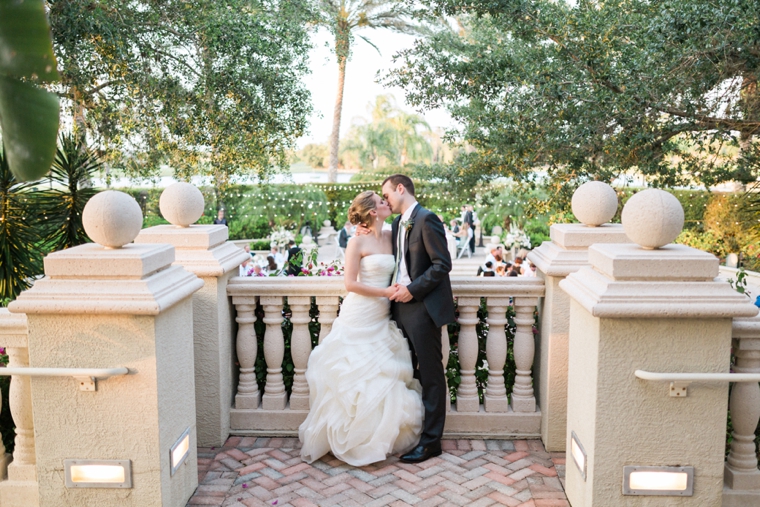 A Romantic Mint and Peach Wedding via TheELD.com