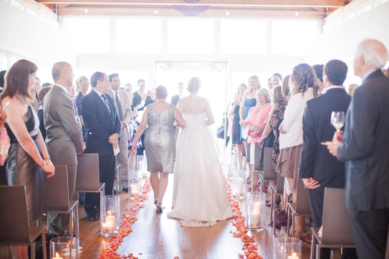 A Modern Chic Peach & Coral Wedding via TheELD.com
