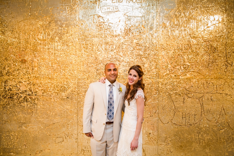 An Eclectic, Colorful, & Unique Wedding via TheELD.com