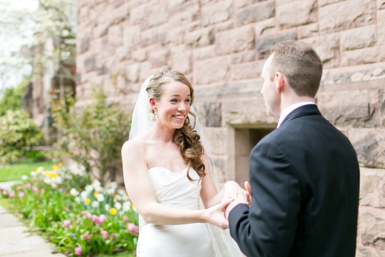 Baseball Themed Aqua and Yellow Wedding via TheELD.com