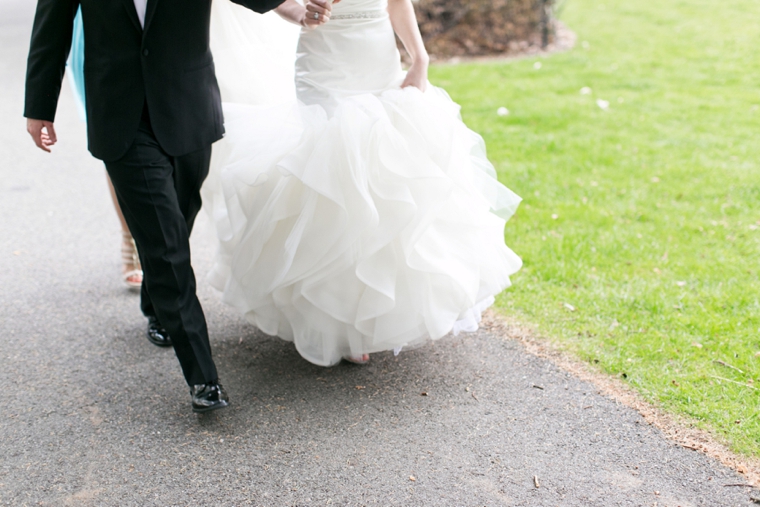 Baseball Themed Aqua and Yellow Wedding via TheELD.com