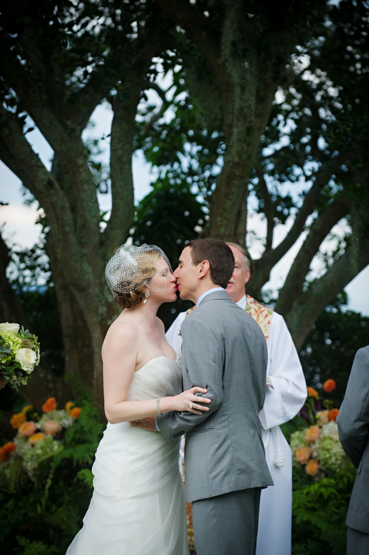 An Elegant Eggplant and Sage Wedding via TheELD.com