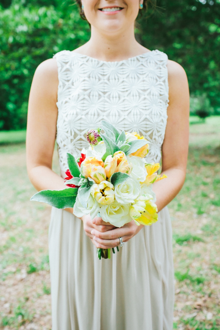 A Modern & Glamorous Garden Wedding via TheELD.com