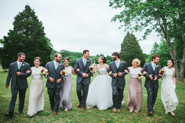 A Modern & Glamorous Garden Wedding via TheELD.com