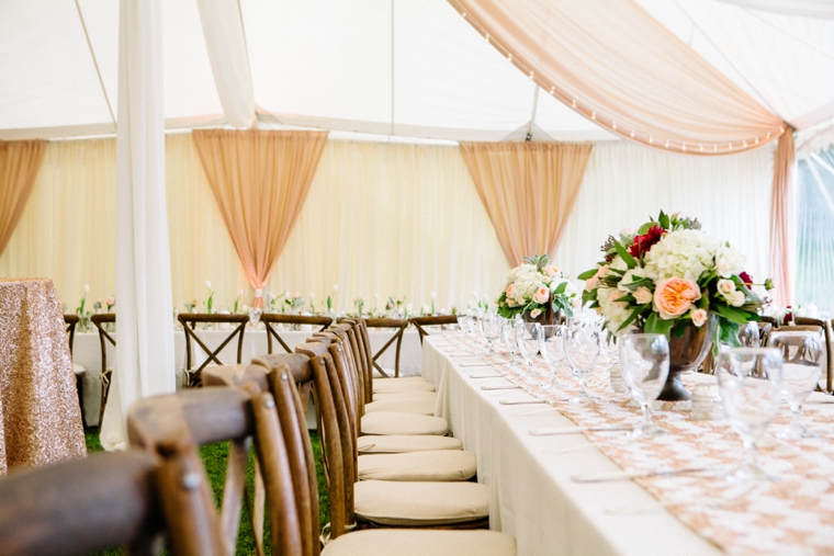 A Modern & Glamorous Garden Wedding via TheELD.com