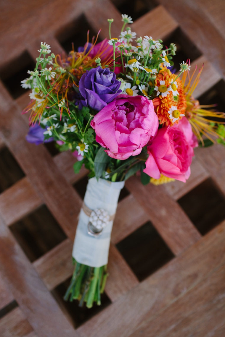 Intimate Colorful Wedding At Watercolor Resort via TheELD.com