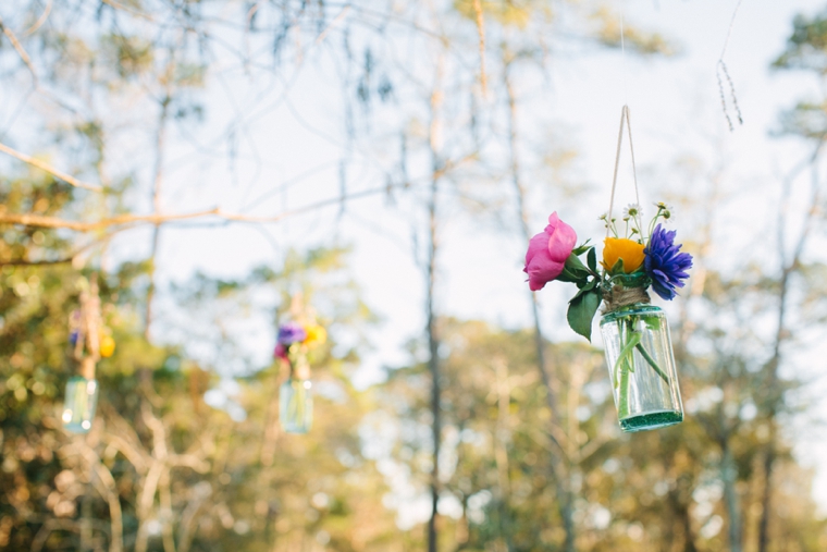 Intimate Colorful Wedding At Watercolor Resort via TheELD.com