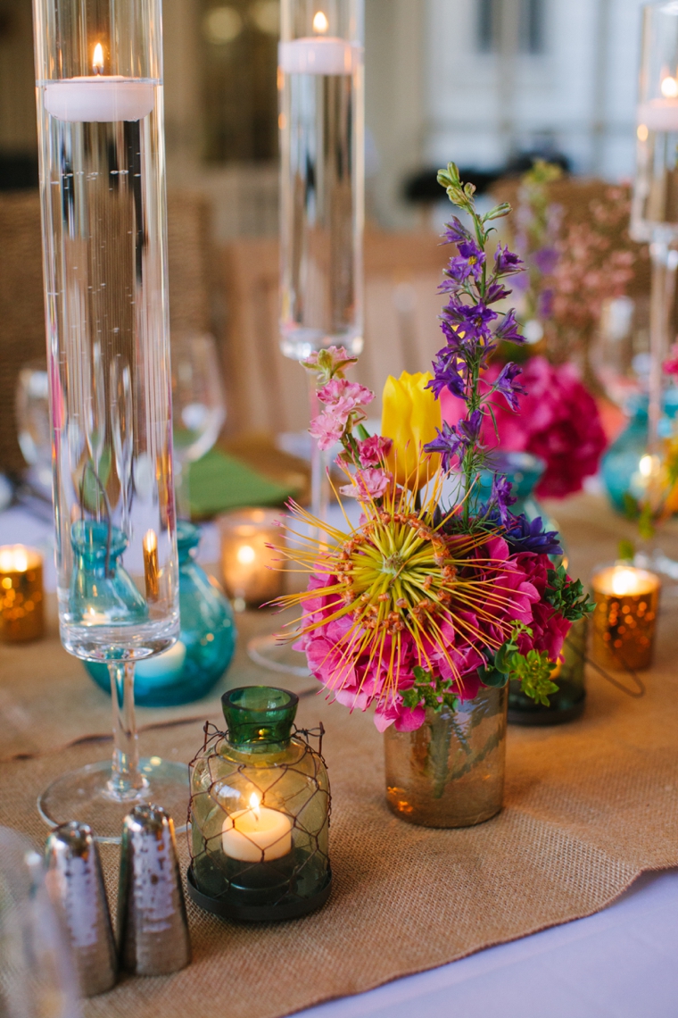 Intimate Colorful Wedding At Watercolor Resort via TheELD.com