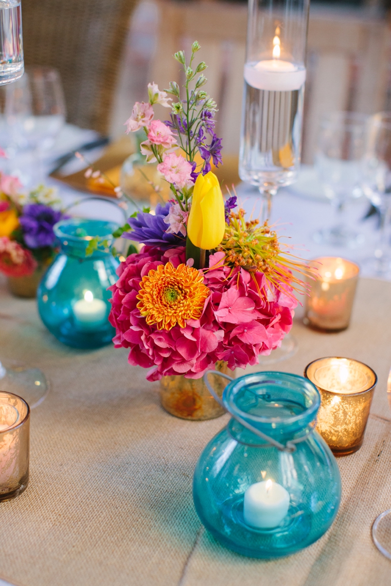 Intimate Colorful Wedding At Watercolor Resort via TheELD.com