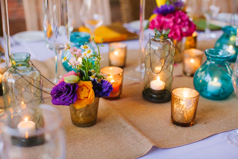 Intimate Colorful Wedding At Watercolor Resort via TheELD.com