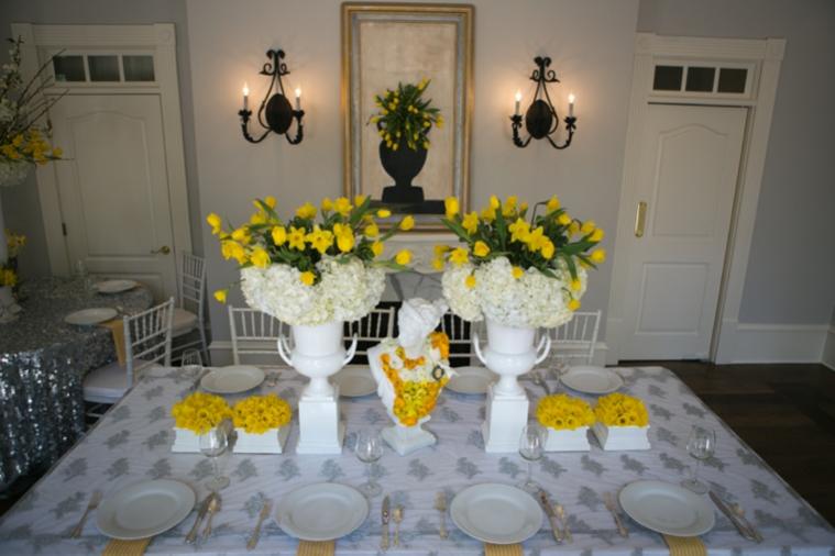 Modern Chic Yellow and White Wedding Ideas | Every Last Detail