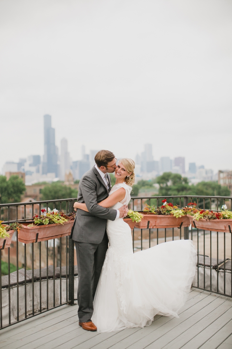 A Whimsical Urban Chicago Wedding via TheELD.com