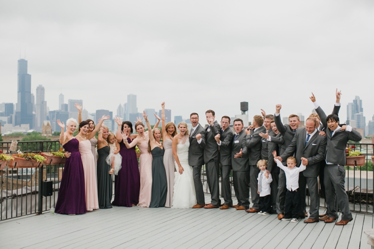 A Whimsical Urban Chicago Wedding via TheELD.com