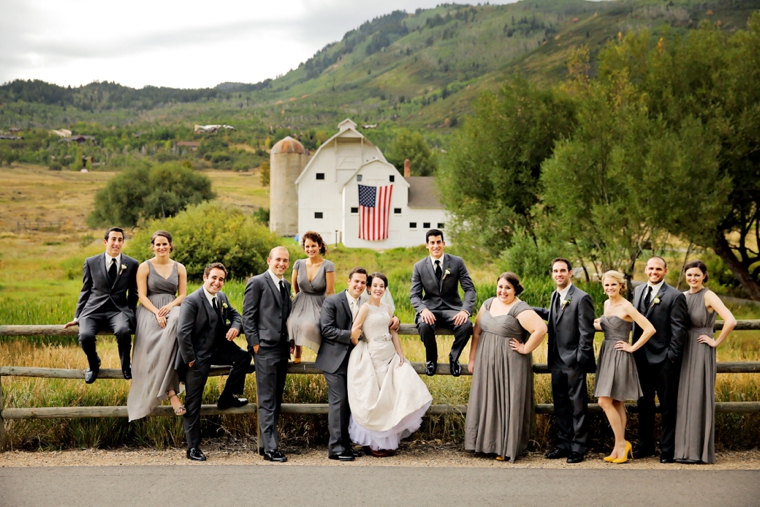 A Rustic Utah Ranch Fall Wedding via TheELD.com